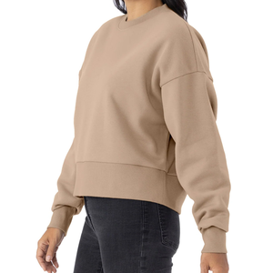 Sudadera con Capucha para Mujer, Transpirable, Tejida, Informal, Antiarrugas, de Invierno, con Logotipo Personalizado en la Parte Delantera, Servicio OEM Personalizable, MOQ Bajo, la Mejor - Product Image 2