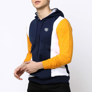 100% coton personnalisé conçu sweats à capuche en molleton pour hommes sweats d'hiver de haute qualité avec poche à col à capuche solide léger - Product Image 2