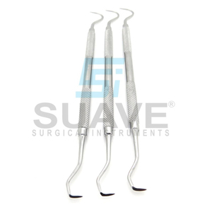 Meilleure vente en acier inoxydable à poignée confortable ensemble de sondes de chirurgie dentaire par SUAVE INSTRUMENTS CHIRURGICAUX - Product Image 4