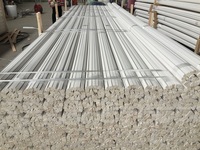 Moulure décorative en MDF pour plinthe de sol en demi-cercle
