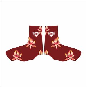 Diseño personalizado nuevo diseño alta calidad poliéster/spandex taco cubierta sublimación personalizada fútbol polainas - Product Image 5