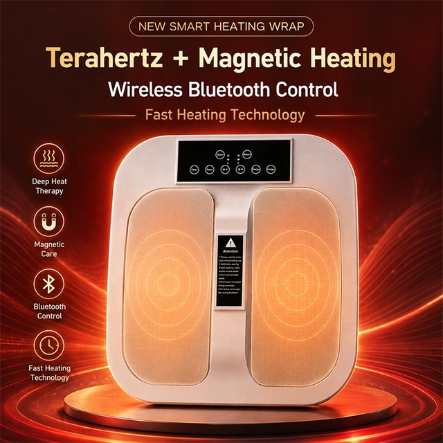 Terahertz Foot Massage Device Smart Heating Therapy Machine Multi Function Home Use Equipment