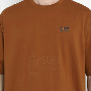 เสื้อยืดโอเวอร์ไซส์ผ้าฝ้ายถัก 100% สวมใส่สบาย ระบายอากาศดี เป็นมิตรกับสิ่งแวดล้อม ผลิตในปากีสถาน ไซส์พลัส แห้งเร็ว - Product Image 5