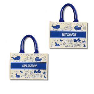 Sac fourre-tout en toile de jute écologique personnalisé de grande taille avec poignée en corde et fermeture à glissière Marque TUYET DUNG Fabriqué au Vietnam - Product Image 6