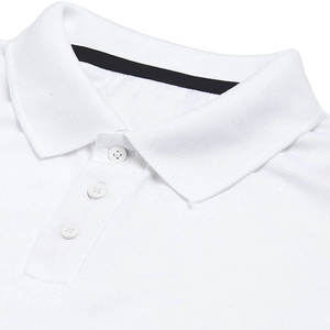 Prix d'usine, t-shirt polo pour homme en coton uni 220 g/m², logo personnalisé imprimé, vêtements décontractés, t-shirts polo personnalisés pour homme - Product Image 6