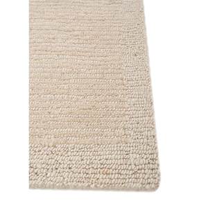 Tapis en laine noué à la main Aprezo couleur ivoire, tapis rectangulaire en forme de puzzle pour la maison - Modèle AIWL-1041 pour entrée et couloir - Product Image 4