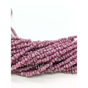 Perles de diamant brut rose non taillées 3,5-4,5 mm, clarté VS2, perles de diamant naturel non taillées pour la fabrication de bijoux, excellente taille - Product Image 3