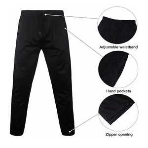 ชุดเซ็ตแทรคสูทสำหรับผู้ชาย เสื้อฮู้ดซิปและกางเกงวอร์มทรงบานผ้าฟลีซเนื้อหนา 420gsm คุณภาพสูง ผลิตตามสั่ง ผ้าฝ้าย 100% - Product Image 4