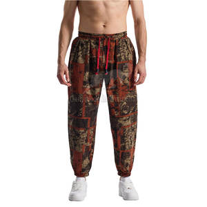 Pantalons de survêtement imprimés sur toute la surface en gros, impression intégrale, tissu de haute qualité, style moderne - Product Image 4