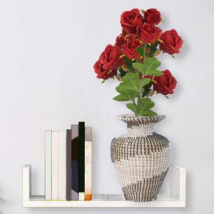 Meilleures ventes HNH Craft Vase rond en jonc de mer pour la maison, design moderne OEM, personnalisable, fait main du Vietnam, vente en gros, anniversaire - Product Image 2