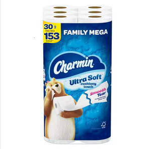 Papel Higiénico Ultra Suave Altamente Recomendado, 30 Mega Rollos Familiares |   153 Rollos Regulares para Compradores al por Mayor - Product Image 6