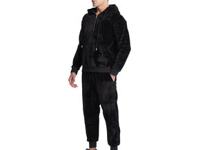Ensemble de survêtement d'hiver imprimé à capuche personnalisé en gros pour hommes, respirant, écologique, en nylon, livraison rapide - Product Image 6