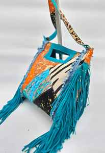 Pochette élégante de qualité supérieure, broderie de fil perlé, pochette artisanale décorative pour femmes - Product Image 6