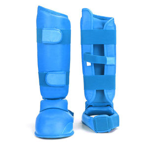 Protège-tibias de boxe Muay Thai Arts martiaux Protège-jambes Protège-tibias de sport Protège-tibias de football de haute qualité - Product Image 1