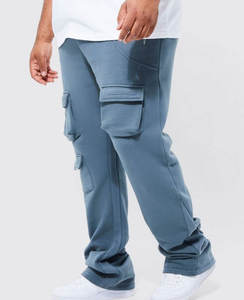 Pantalones de chándal bordados de rizo francés de alta calidad con logotipo personalizado y Sudadera con capucha, conjunto de chándal con cremallera para hombre - Product Image 2