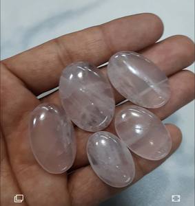 Cabochon en vrac lisse de pierre précieuse de malachite naturelle de haute qualité 16x18mm de haute qualité avec la forme de mélange pour le fournisseur en gros - Product Image 5