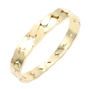 Gold Plated Stainless Steel Fashion Bracelet <b>Chain</b> Link Design Unisex Jewelry - Product Image 3