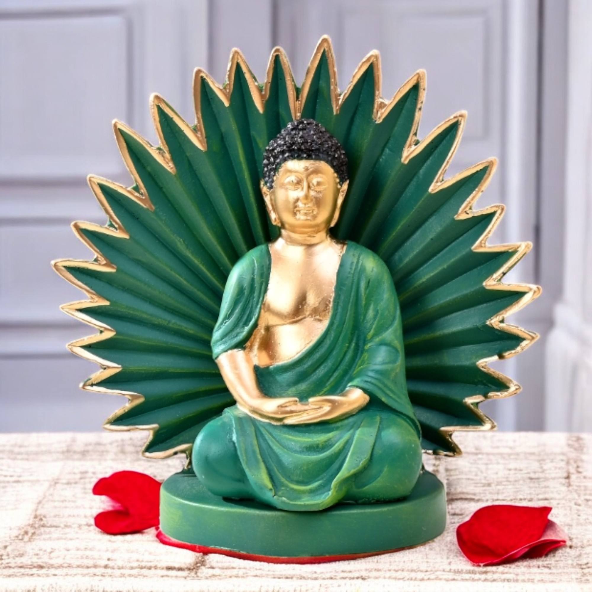 สีเขียวทอง