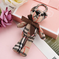 Porte-clés en peluche Mini ours en peluche, vente en gros, personnalisé enfants dessin animé Animal en peluche doux Mini ours en peluche porte-clés décoration de mariage