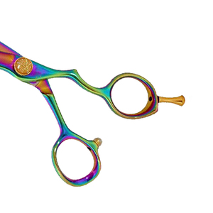 Professional OEM Customized Stainless Steel Barber <b>Scissors</b> Hair Cutting <b>Shears</b> and Hair Trimmers for Barber shop Accessories - Product Image 4