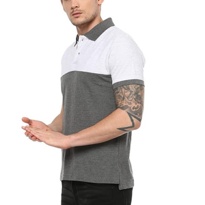 เสื้อโปโลสำหรับผู้ชายเสื้อคอลเลกชั่นสีพื้นพิมพ์ลาย2025โลโก้ออกแบบได้ตามต้องการสำหรับฤดูร้อน - Product Image 2