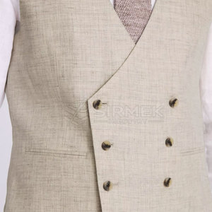 Chalecos de Diseño Nuevo para Hombre, Elegantes, para Bodas, Fiestas, Trajes sin Mangas, Servicio de Venta al Por Mayor Personalizado - Product Image 4