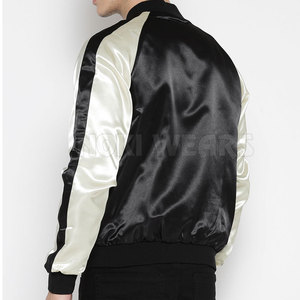 Chaqueta Universitaria de Satén para Hombre, Venta Directa de Fábrica, Marca Privada, Ropa Casual - Product Image 3