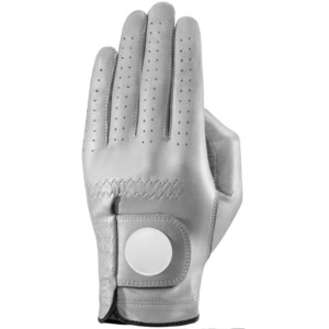 OEM personalizado blanco Cabretta guantes de golf de cuero genuino para los hombres Nuevo logotipo bordado y características magnéticas de diseño de color personalizado - Product Image 2