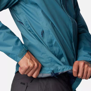 Chaqueta de lluvia ligera a prueba de viento e impermeable/Chaqueta de lluvia de hombre de precio razonable de alta calidad - Product Image 4