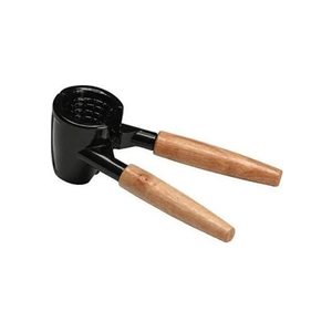 ที่กะเทาะเปลือกถั่วด้ามไม้วอลนัทโลหะและขนมปังเฮเซลนัท - Product Image 2
