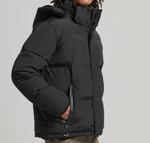 เสื้อแจ็คเก็ตบอมเบอร์ทรงฮิปฮอปคุณภาพสูง ไซส์ใหญ่ ปกพับ สีพื้น สำหรับฤดูหนาว ระบายอากาศได้ดี - Product Image 6