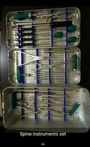 Juego de instrumentos de cirugía ortopédica de acero inoxidable de alta calidad QNQ, sistema de fijación Cervical Posterior de la columna vertebral Manual, certificado CE - Product Image 5