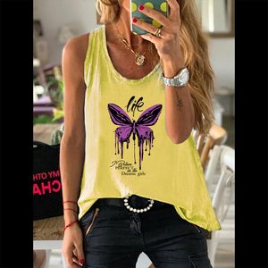 Wholesale for Woman Sublimation tank <b>Top</b> Polyester Custom logo Essentials Women's Slim-Fit Tank - Product Image 2