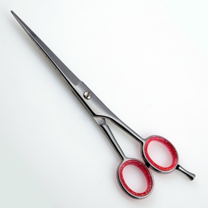 KOUNAIN Ciseaux de coiffeur professionnels en acier inoxydable Coupe de cheveux Amincissement Texture bleue Couleur pour la coiffure - Product Image 3