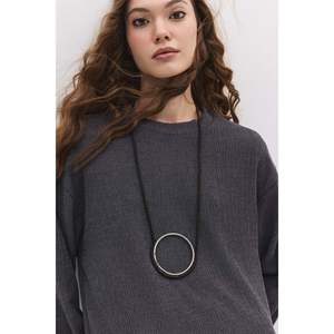 Vestido Casual Texturizado, Largo, Sin Mangas, por Encima de la Rodilla - Product Image 4