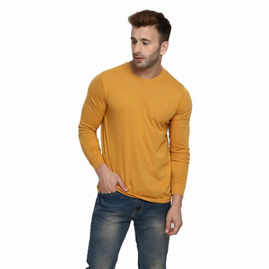 Camiseta de Manga Larga 2025 de Alta Calidad al por Mayor de Fábrica, 260 g/m², 100 % Algodón, para Hombre y Mujer, con Estampado Personalizado en la Parte Delantera, Tejido de Punto Sólido - Product Image 5