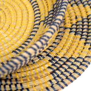 Frutero redondo amarillo, vajilla Natural, decoración de presentación de comida, productos vietnamitas al por mayor ecológicos - Product Image 2