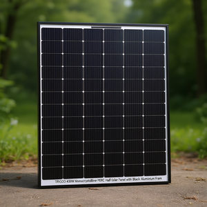 Panneau solaire monocristallin PERC demi-cellule TRIGOO 410W avec cadre en aluminium noir - Product Image 3