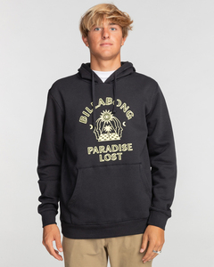 Sweat-shirt à capuche noir pour homme avec imprimé Paradise Lost sur le devant, coupe classique, en molleton de coton, décontracté, pour l'automne - Product Image 3