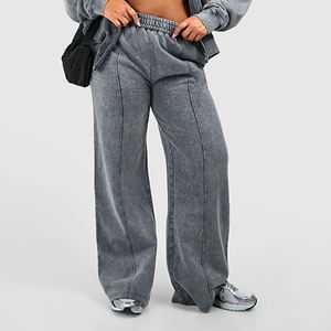 Chándal de Forro Polar de Alta Calidad para Mujer, para Entrenamiento Físico, Nuevo, al por Mayor, Color Sólido, para Gimnasio, Temporada de Invierno - Product Image 6