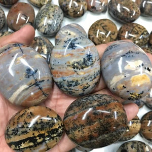 Piedra de Ágata Dendrítica Natural Pulida al por Mayor, Piedra de Palma, Gema Tallada para Feng Shui, Cristal Curativo, Souvenir - Product Image 4