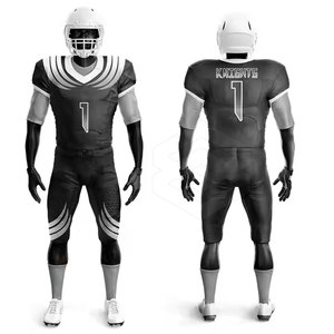 Kit de uniforme de fútbol americano Elite Linebacker Set Armadura corta resistente Protección máxima 100% Poliéster Transpirable Secado rápido - Product Image 2