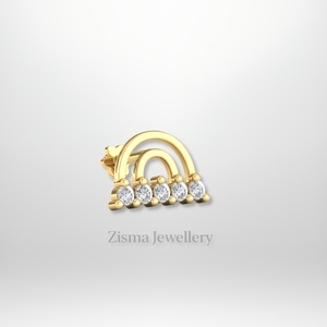 Joyería Piercing de lujo 10K 14K 18K Oro VVS DEF Diamantes reales y cultivados en laboratorio GIA IGI Certificado Venta al por mayor MOQ bajo - Product Image 6