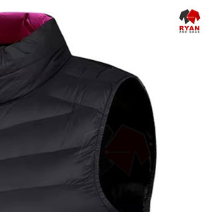 Gilet matelassé léger pour homme, logo personnalisé, OEM ODM, veste sans manches matelassée, chauffe-corps chaud, vente en gros d'usine - Product Image 3