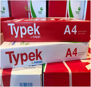 Papier Typek A4 haute performance 80 g/m² blanc lisse, papier copie Typek 70 g/m² - Product Image 1