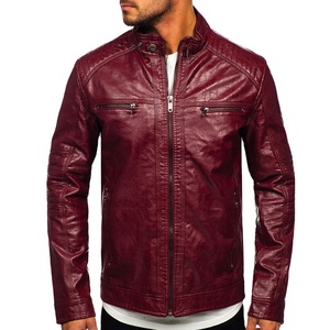 Ventes chaudes Veste en cuir pour homme Meilleure conception Vêtements pour homme Produit le plus populaire Veste en cuir pour homme personnalisée 2026 - Product Image 1