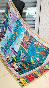 ชุดปักลายกระจกทำด้วยมือสไตล์โบฮีเมียนชุดผ้าไหมฟูตาตาส์สำหรับเสื้อผ้าผู้หญิงงานปักลายแฟนซีแบบใหม่ - Product Image 6