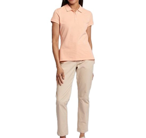 Venta caliente Slim Fit Moda Color sólido Polo Mujeres Trending Custom Golf Shirts para mujeres Camiseta deportiva para mujeres - Product Image 2