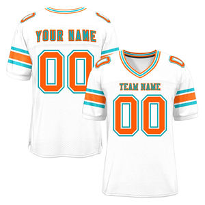 Jersey de Fútbol Americano Personalizado con Nuevo Diseño OEM, Jersey de Entrenamiento de Fútbol Americano con Impresión por Sublimación de Alta Calidad - Product Image 1