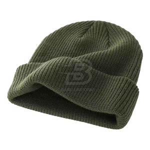 หมวกบีนนี่ผ้าแจ็คการ์ดหมวกบีนนี่สินค้ามาใหม่ - Product Image 1